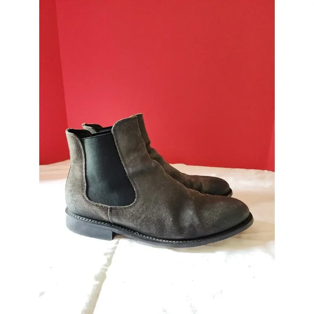 Thursday Boots dark gray Men’s Suede Chelsea Boots Size 9